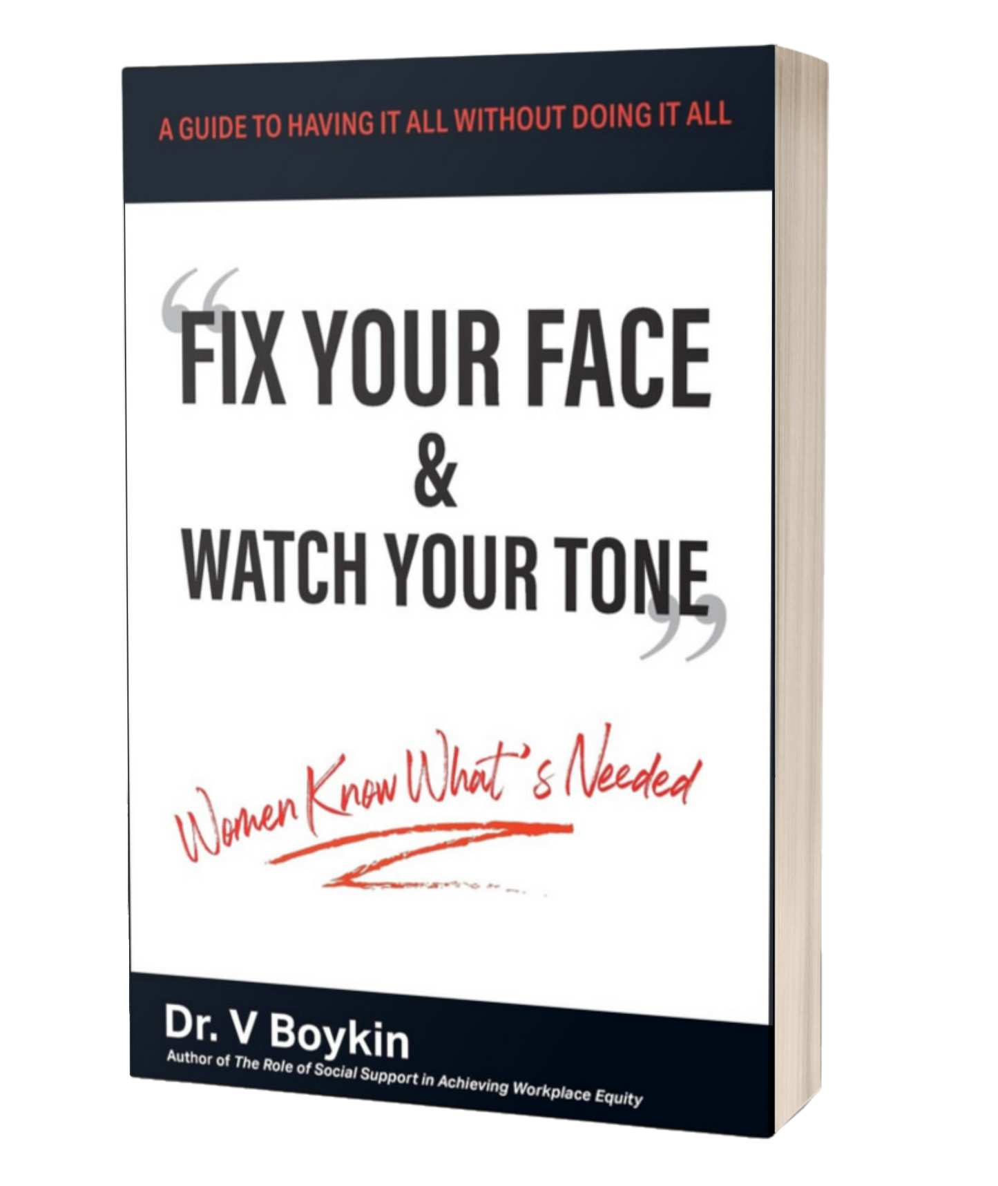 Fix Your Face And Watch Your Tone: Women Know What's Needed